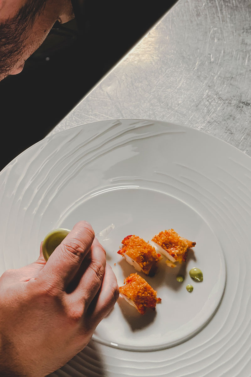 Panorama ristorante in Puglia